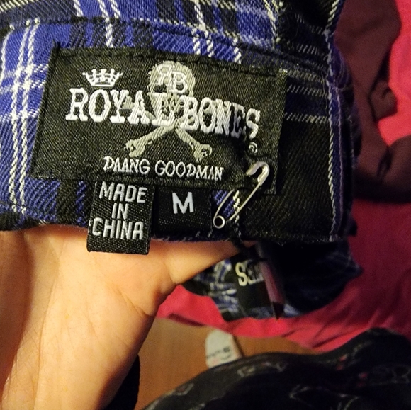 NWT ROYAL BONES Plaid Skirtall Dress ๐ - Picture 4 of 6